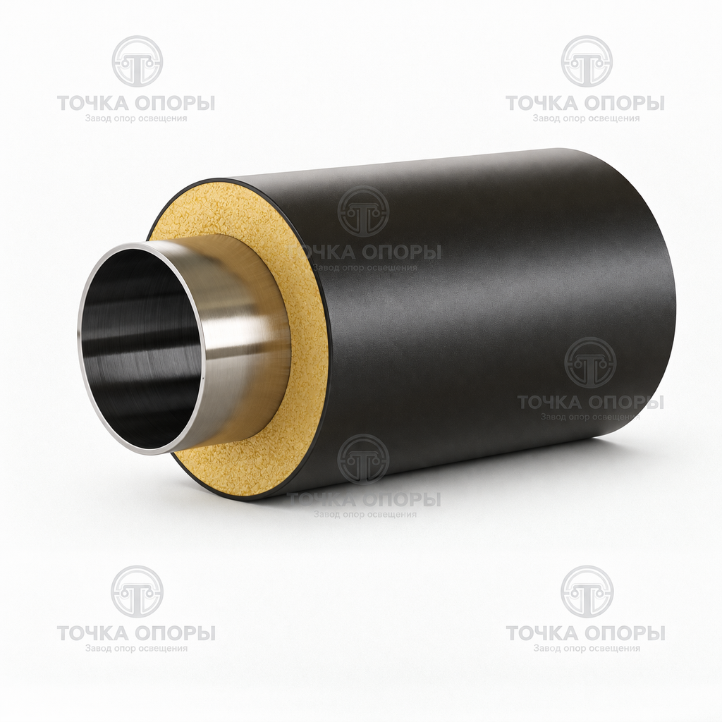 Труба ППУ 160х89х4 мм ПЭ 2 ГОСТ 30732-2006